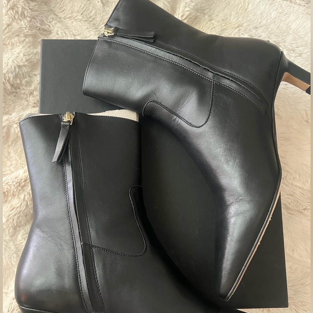 Alohas Nash Ankle Boots Black Leather - Picture 5 of 6
